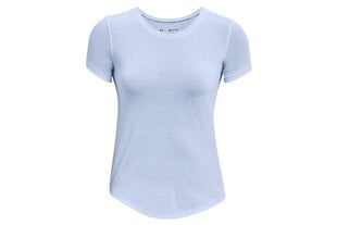 Женская футболка Under Armor Streaker Run Short Sleeve W 1361371438, синяя цена и информация | Женские футболки | hansapost.ee