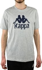 Мужская футболка Kappa Caspar 303910-15-4101, серая цена и информация | Kappa Для мужчин | hansapost.ee