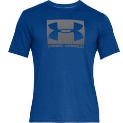 Meeste spordisärk Under Armor Boxed Sportstyle Ss M 1329581 400, sinine price and information | Sportswear for men | hansapost.ee