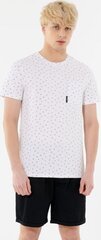 T-särk meestele Outhorn T-shirt HOL21TSM638, valge hind ja info | T-särgid meestele | hansapost.ee