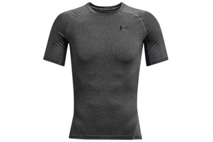 Мужская футболка Under Armor Heatgear Armor Short Sleeve M 1361518090, серая цена и информация | Мужские футболки | hansapost.ee