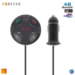 Forever TR-310 Авто FM Bluetooth 4.0 модулятор и система Hand-Free + Micro SD + USB зарядка, черный цена и информация | FM модуляторы, FM трансмиттер | hansapost.ee