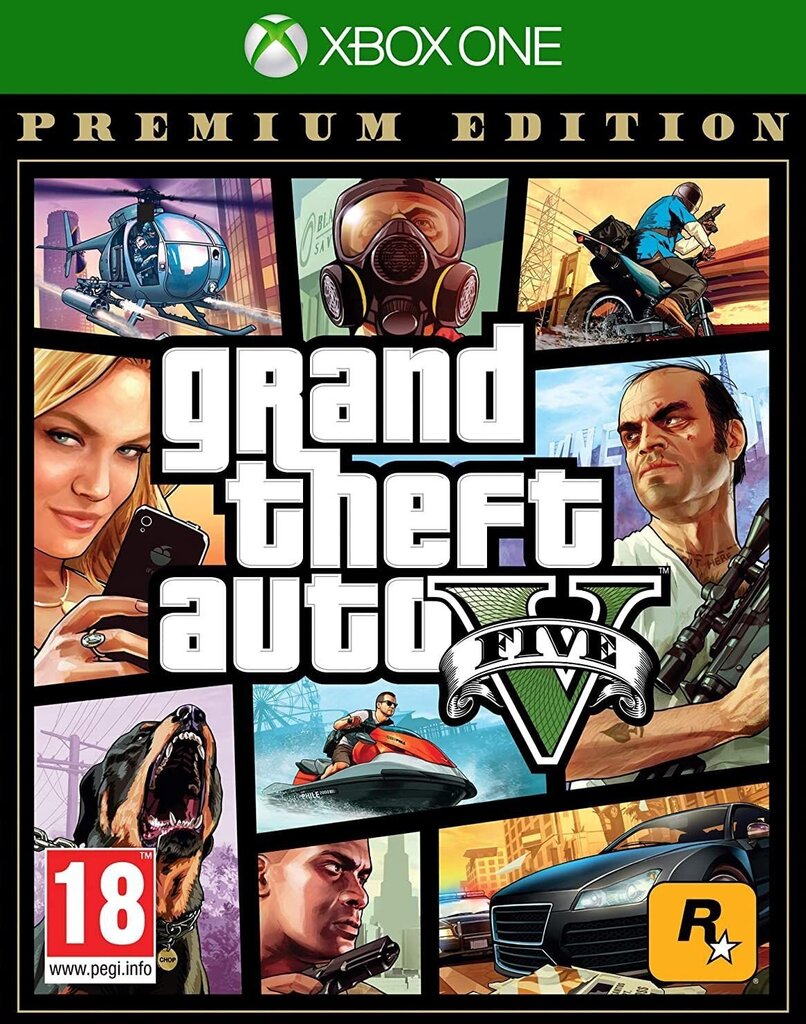 Xbox One Grand Theft Auto V Premium Online Edition hind ja info | Konsooli- ja arvutimängud | hansapost.ee