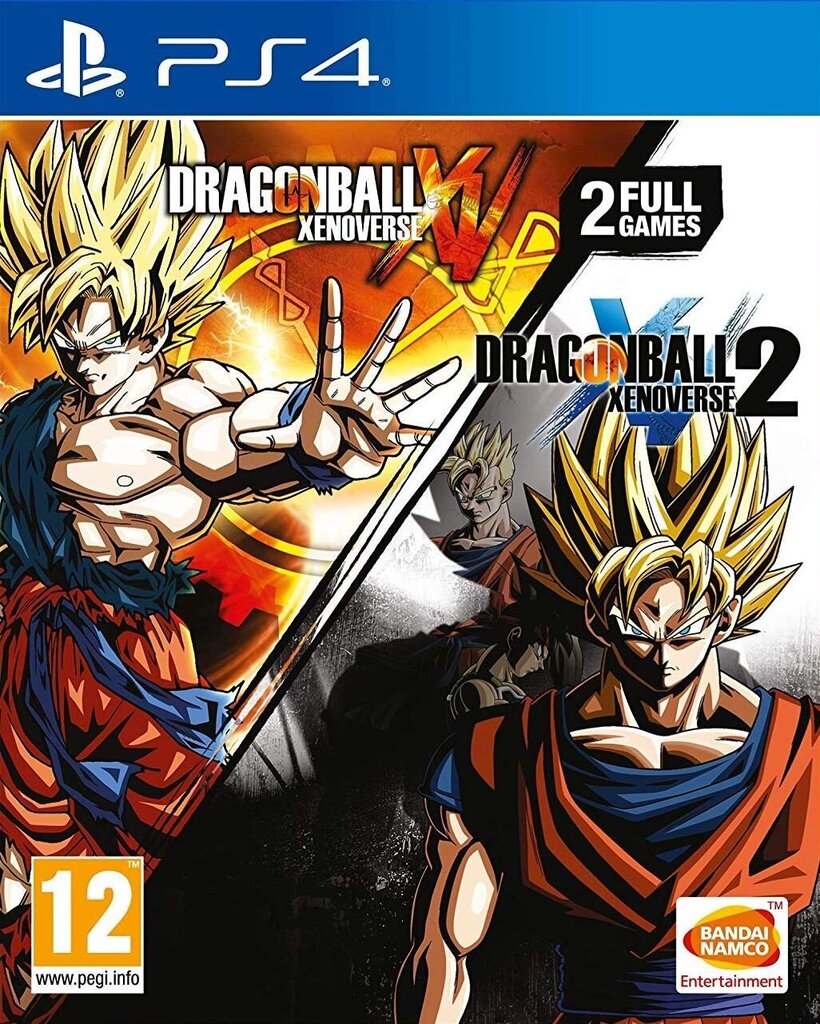 Dragon Ball Xenoverse + Dragon Ball Xenoverse 2 (PS4) цена и информация | Konsooli- ja arvutimängud | hansapost.ee