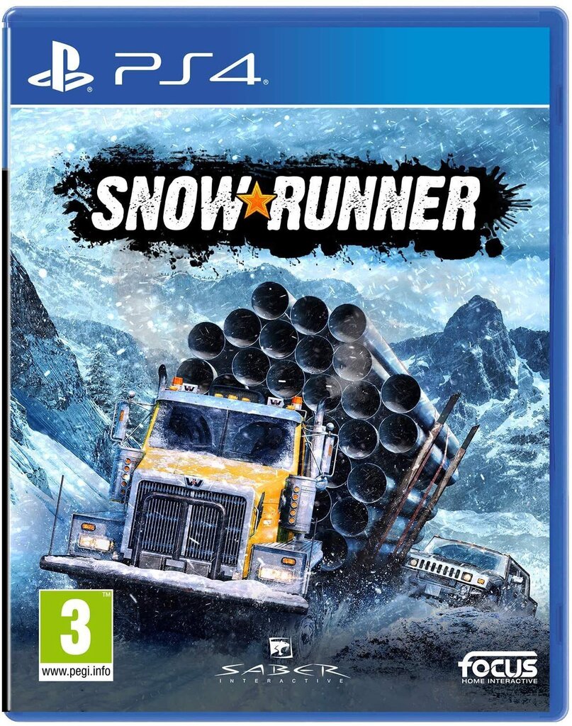 SnowRunner PS4 цена и информация | Konsooli- ja arvutimängud | hansapost.ee