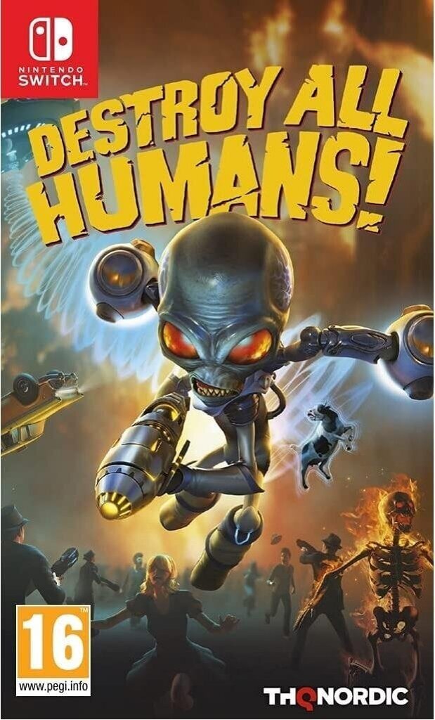 Destroy All Humans!, Nintendo Switch hind ja info | Konsooli- ja arvutimängud | hansapost.ee