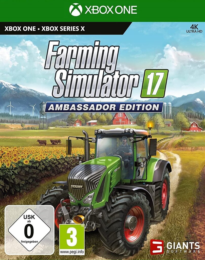 Xbox One mäng Farming Simulator 17 Ambassador Edition цена и информация | Konsooli- ja arvutimängud | hansapost.ee
