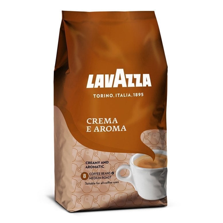 Kohvioad Lavazza Aroma Creme 1 kg цена и информация | Kohv ja kakao | hansapost.ee