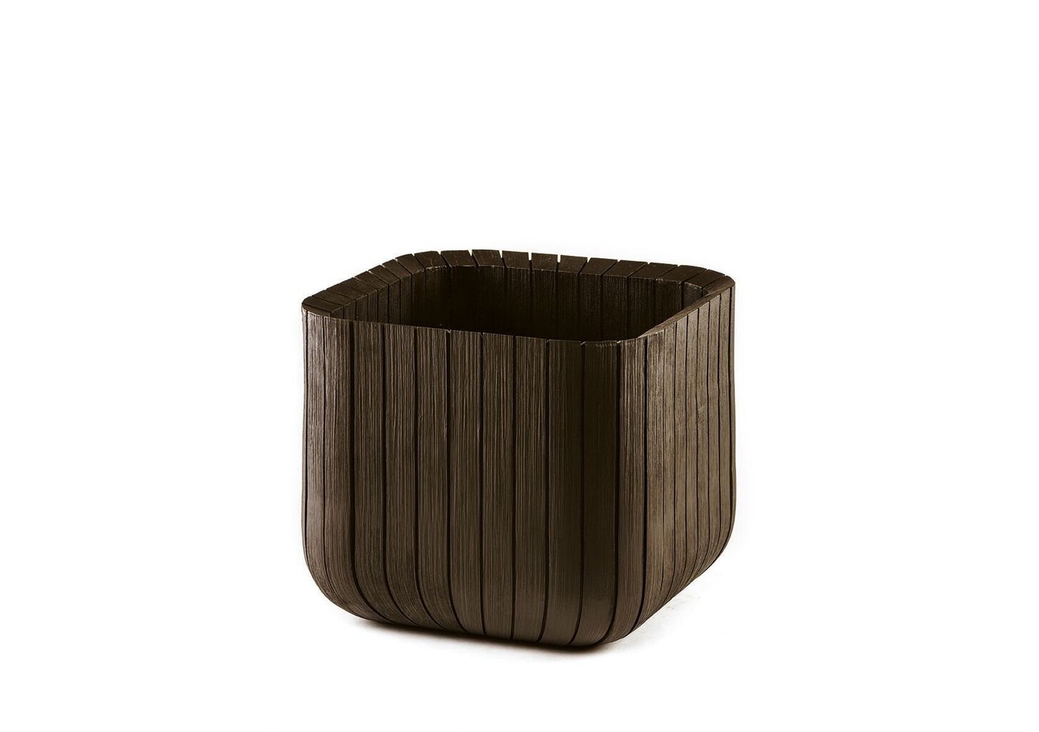 Keter Cube Planter pott, 50,5 l, pruun цена и информация | Lillepotid | hansapost.ee