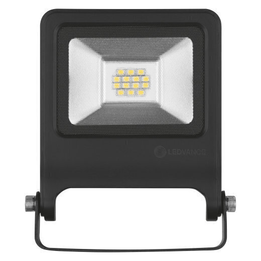 LED prožektor Ledvance Floodlight Value 10W/4000K BK IP65 цена и информация | Aiavalgustid ja õuevalgustid | hansapost.ee