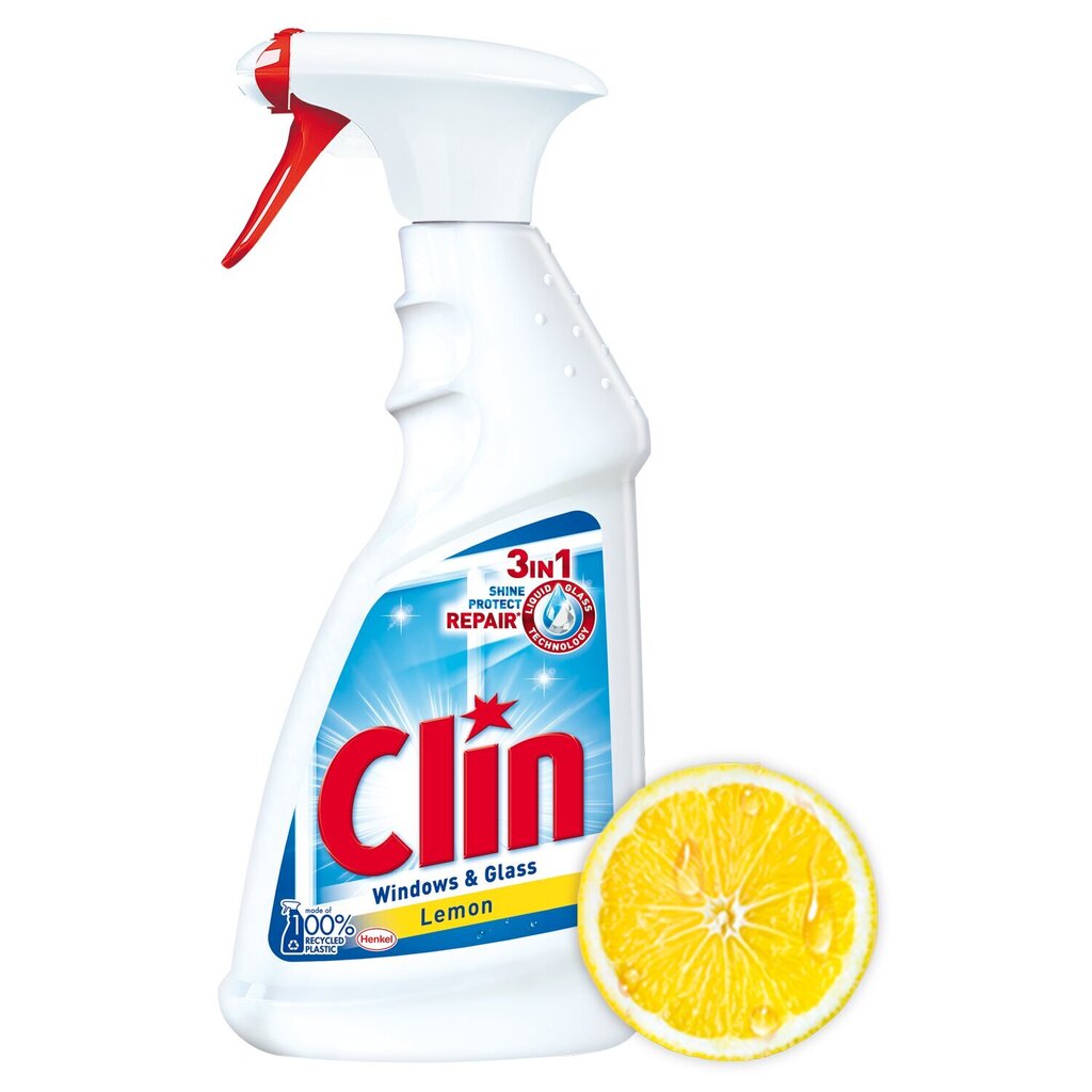 Aknapesuvahend Clin Citrus pihustiga 500 ml цена и информация | Puhastusvahendid | hansapost.ee