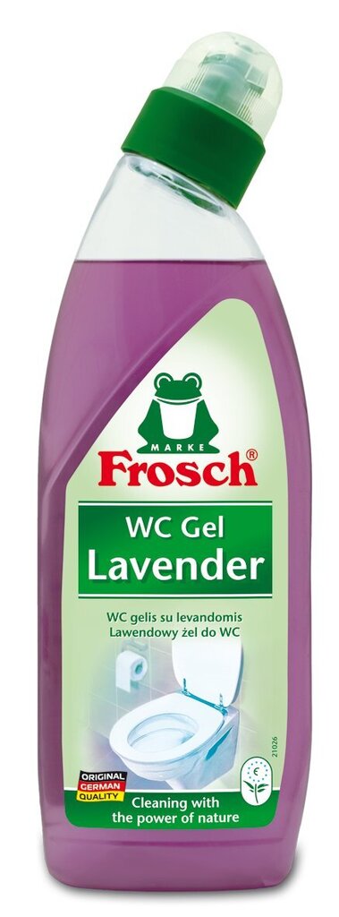 Lavendlilõhnaline WC puhastusvahend Frosch, 750 ml цена и информация | Puhastusvahendid | hansapost.ee