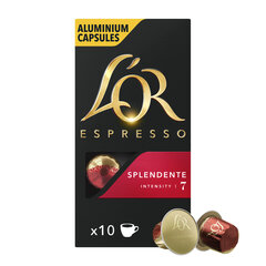 Kohvikapslid L'or Splendente, 10 tk Nespresso® kohvimasinale hind ja info | Kohv ja kakao | hansapost.ee