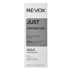 Näoseerum Revox Just Peptides 10%, 30 ml hind ja info | Näoõlid, ampullid ja seerumid | hansapost.ee