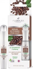 Silmaseerum Floslek kofeiiniga 15 ml hind ja info | Floslek Parfüümid, lõhnad ja kosmeetika | hansapost.ee