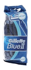 Одноразовая бритва Gillette Blue II для мужчин, 10 шт. цена и информация | Средства для бритья | hansapost.ee