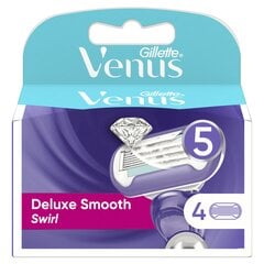 Бритвенные картриджи Venus Swirl 4 шт. цена и информация | Косметика и средства для бритья | hansapost.ee