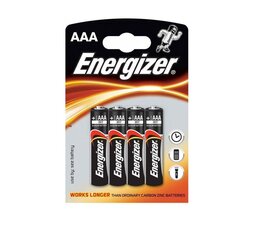 Батарейки Energizer Alkaline Power LR03, 2400 мАч, блистерная упаковка, 4 шт. цена и информация | Батареи | hansapost.ee