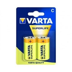 Батарейки Varta Superlife, 2 шт. цена и информация | Батарейки | hansapost.ee