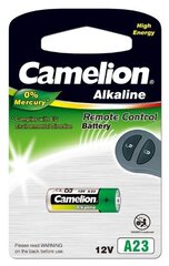 Camelion элемент Plus Alkaline 12В, A23, 1 шт. цена и информация | Батарейки | hansapost.ee