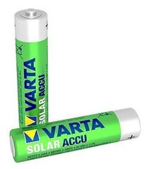 Varta Solar HR03 элементы, 2 шт цена и информация | Батареи | hansapost.ee