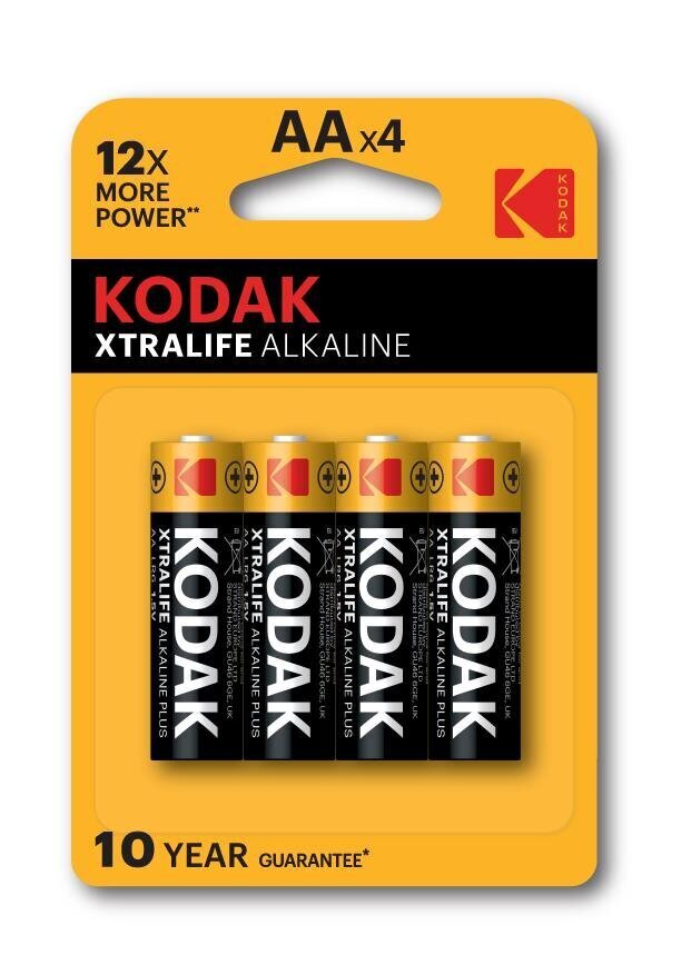 Patareid Kodak AA, 4 tk цена и информация | Patareid | hansapost.ee