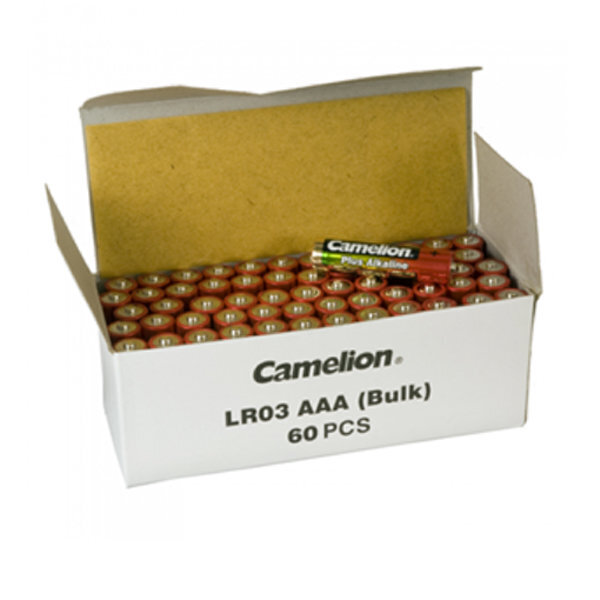 Patareid Camelion Alkaline AAA LR03, 60 tk цена и информация | Patareid | hansapost.ee
