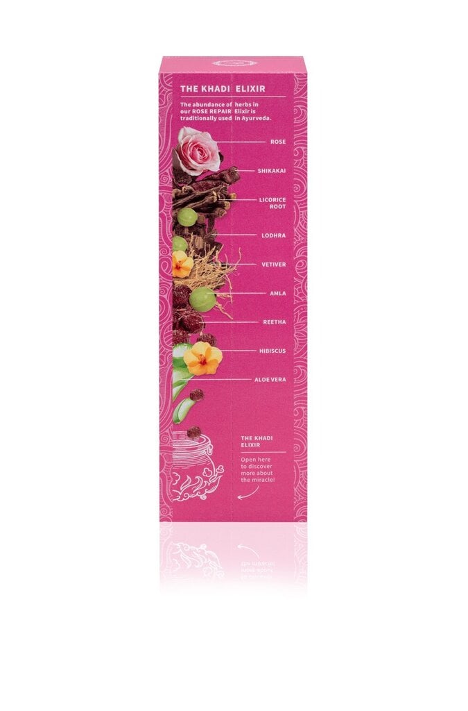 Ayurveda taastav šampoon Rose Repair Elixir Khadi 200 ml hind ja info | Šampoonid | hansapost.ee