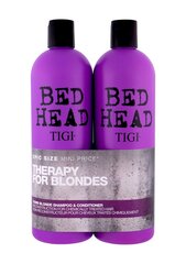 Набор для ухода за осветленными волосами Tigi Bed Head Dumb Blonde: шампунь 750 мл + кондиционер 750 мл цена и информация | Tigi Духи, косметика | hansapost.ee