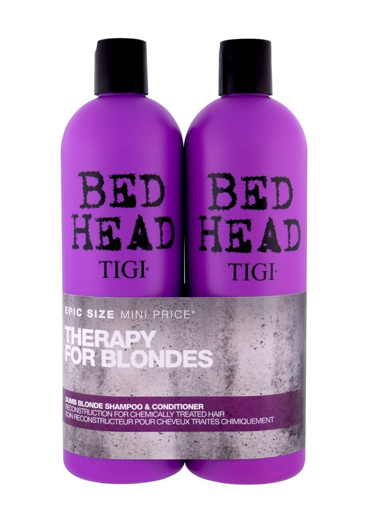 Komplekt Tigi Bed Head Dumb Blonde hind ja info | Šampoonid | hansapost.ee