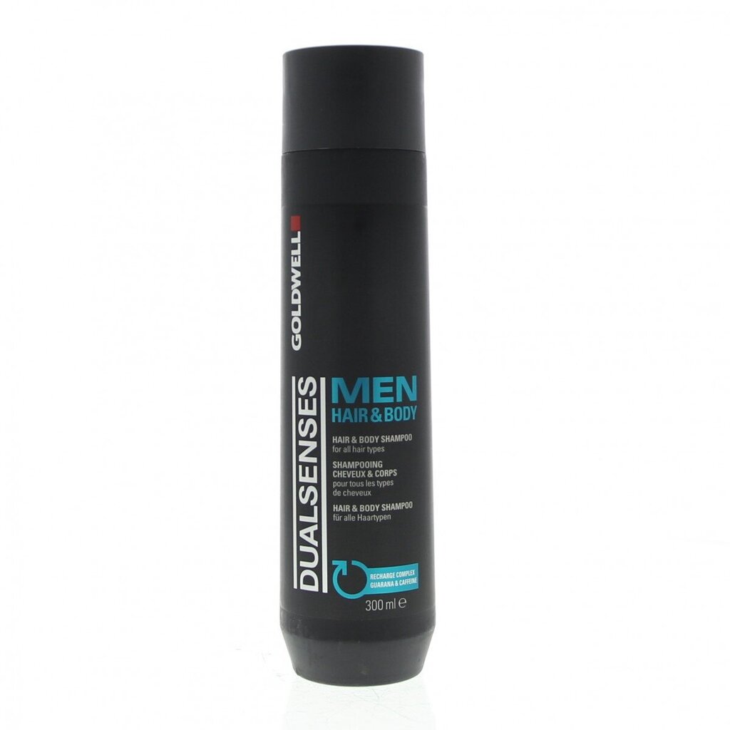 Goldwell Dualsenses Men Hair & Body Shampoo 300ml цена и информация | Šampoonid | hansapost.ee