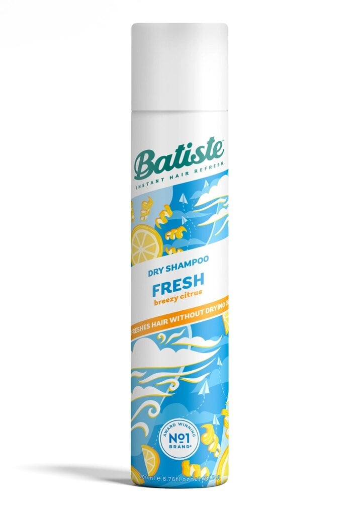 Batiste Fresh kuivšampoon 200 ml hind ja info | Šampoonid | hansapost.ee