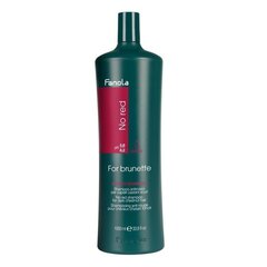 Juuste šampoon Fanola No Red For Brunette, 1000 ml hind ja info | Šampoonid | hansapost.ee