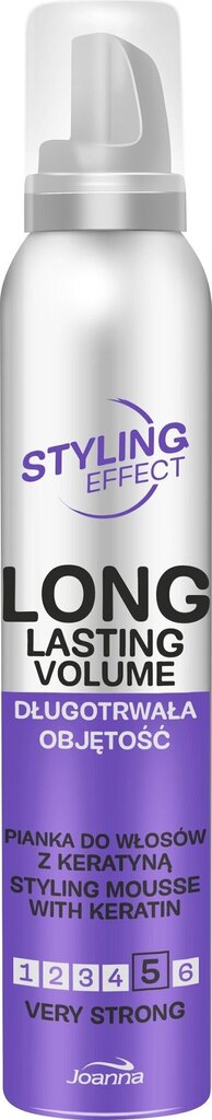 Eriti tugeva fikseerimisega juuksevaht Joanna Styling Effect 150 ml цена и информация | Juuste viimistlusvahendid | hansapost.ee