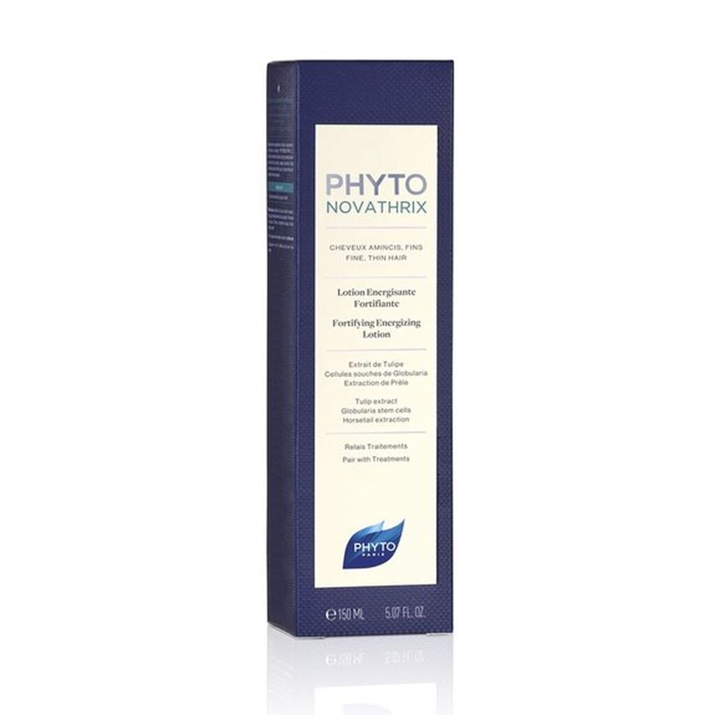 Kohevust andev, energiseeriv juukselosjoon Phyto Novathrix Energizing Lotion Capillary Mass 150 ml цена и информация | Juuksemaskid, õlid ja seerumid | hansapost.ee