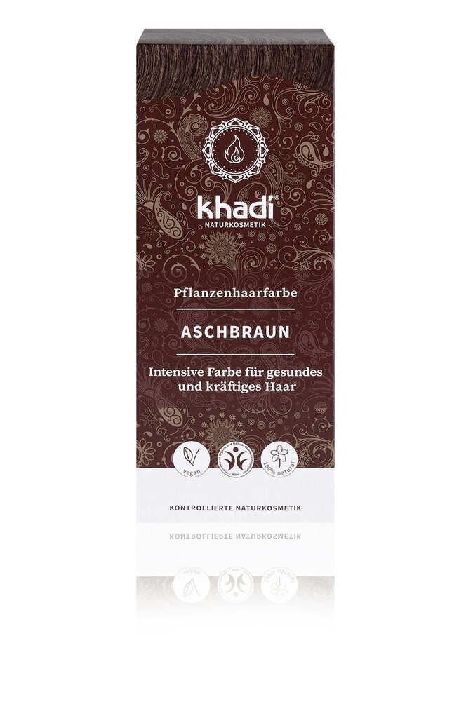 Taimne juuksevärv Khadi, tuhkpruun цена и информация | Juuksevärvid | hansapost.ee