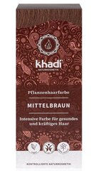 Растительные краски для волос Khadi, средне коричневый цвет цена и информация | Краска для волос | hansapost.ee