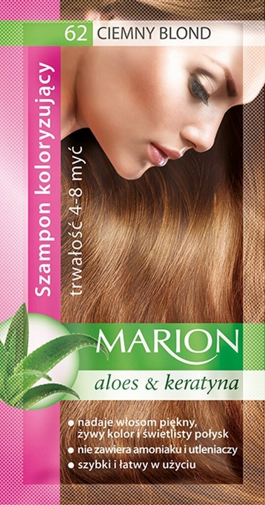 Juukseid tooniv šampoon Marion 62 40 ml цена и информация | Juuksevärvid | hansapost.ee