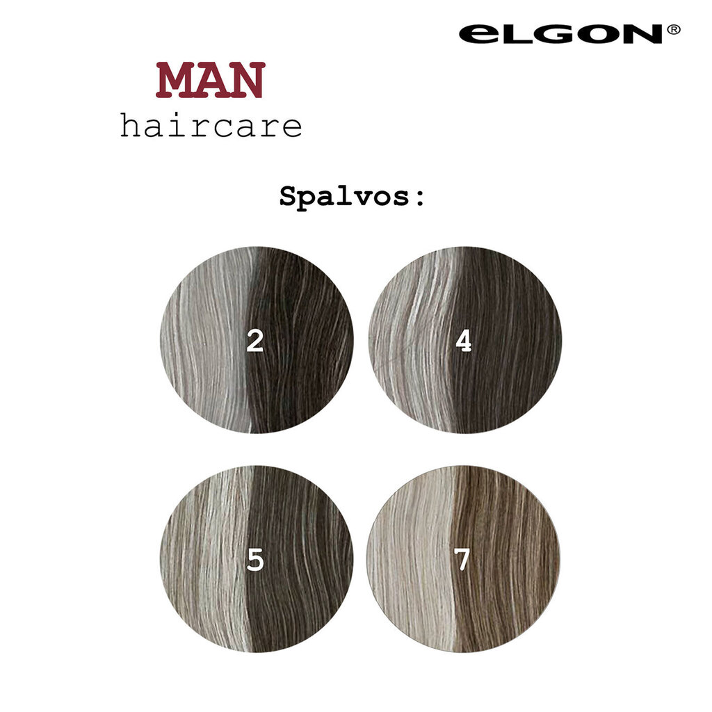 Geel juuksevärv meestele Elgon Man Upgray Nr. 4 80 ml, pruun цена и информация | Juuksevärvid | hansapost.ee