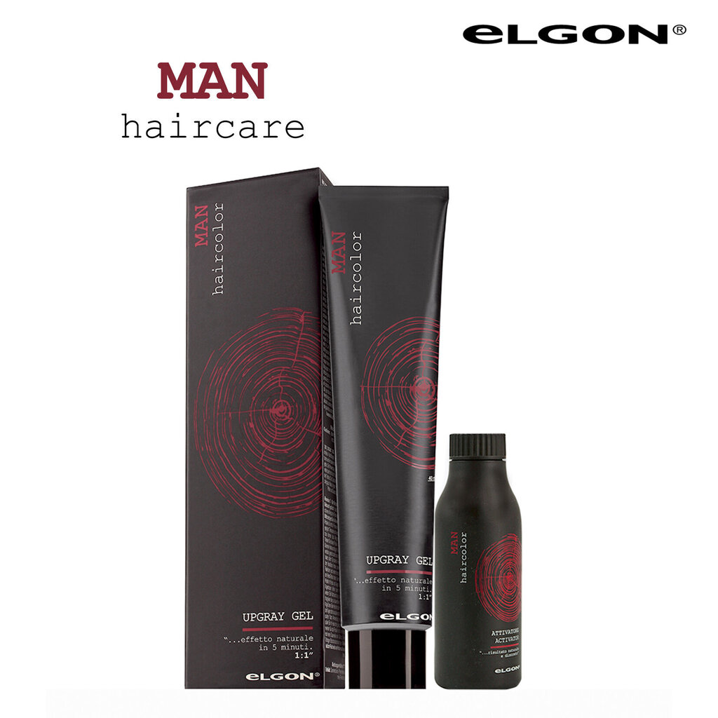Geel juuksevärv meestele Elgon Man Upgray Nr. 4 80 ml, pruun цена и информация | Juuksevärvid | hansapost.ee
