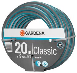 Шланг Gardena Classic 19 мм, 20 м цена и информация | Оборудование для полива | hansapost.ee