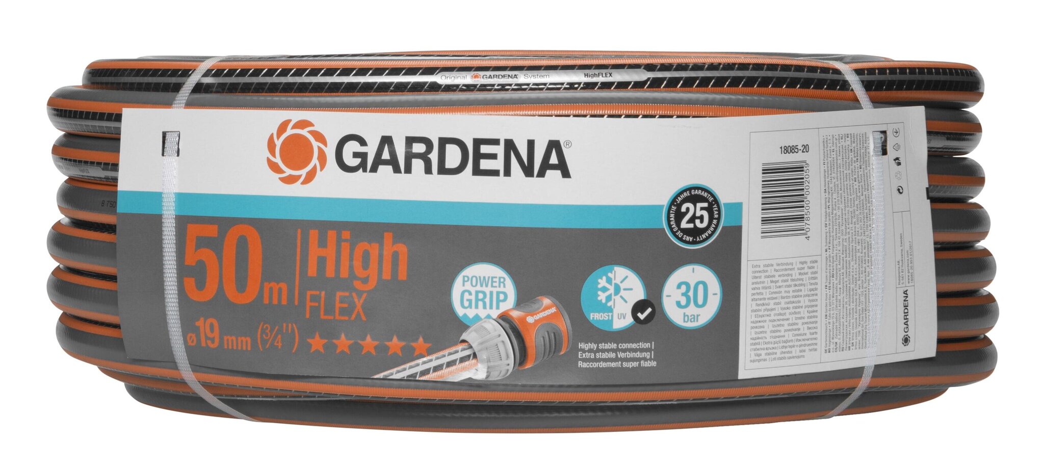 Voolik Gardena Comfort HighFlex 19mm, 50m hind ja info | Niisutussüsteemid, kastmisvoolikud ja kastekannud | hansapost.ee