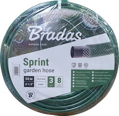 Kastmisvoolik Sprint ½" Bradas, 50 m hind ja info | Niisutussüsteemid, kastmisvoolikud ja kastekannud | hansapost.ee