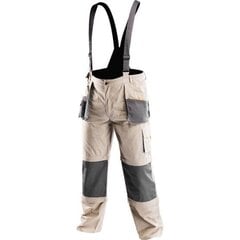 Рабочие брюки на подтяжках 6-в-1, 100% хлопок, XL/56 цена и информация | Рабочая одежда | hansapost.ee