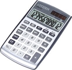 Калькулятор CITIZEN CPC-112WB цена и информация | Канцелярские товары | hansapost.ee