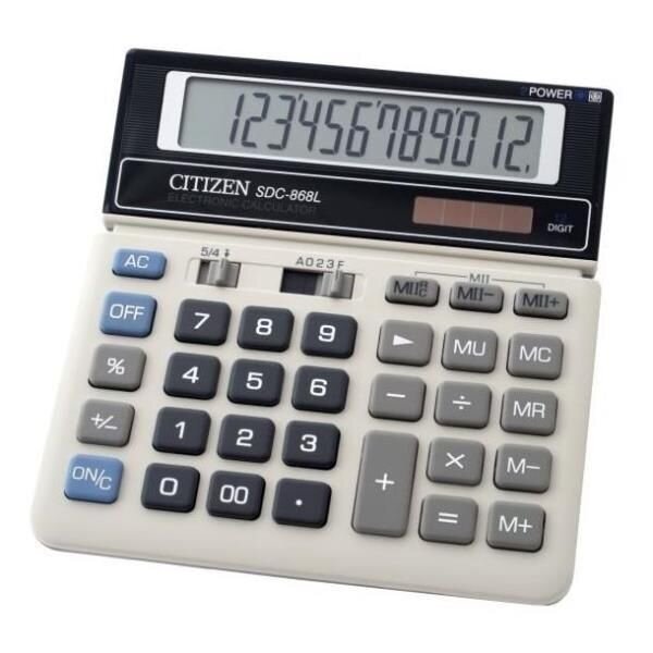 Kalkulaator Citizen, SDC868 hind ja info | Kirjatarvikud | hansapost.ee