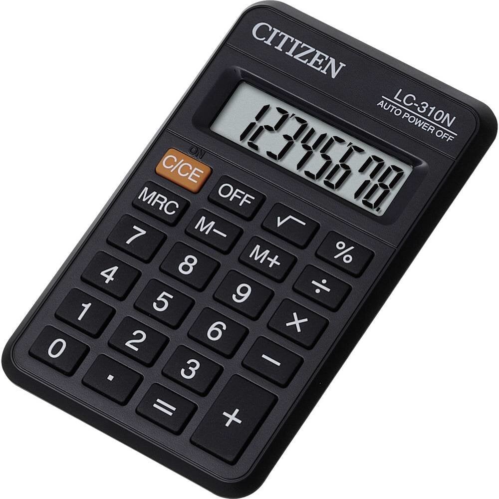 Kalkulaator Citizen LC310N цена и информация | Kirjatarvikud | hansapost.ee