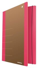 Kaust kummipaelaga A4 FSC Neon, roosa hind ja info | Kirjatarvikud | hansapost.ee