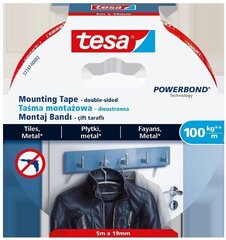 Kahepoolne teip Tesa Powerbond Ultra Strong, 19 mm x 5 m цена и информация | Канцелярские товары | hansapost.ee