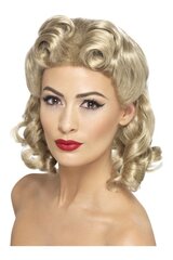 Pin-up парик, блондинка цена и информация | Костюмы и маски | hansapost.ee